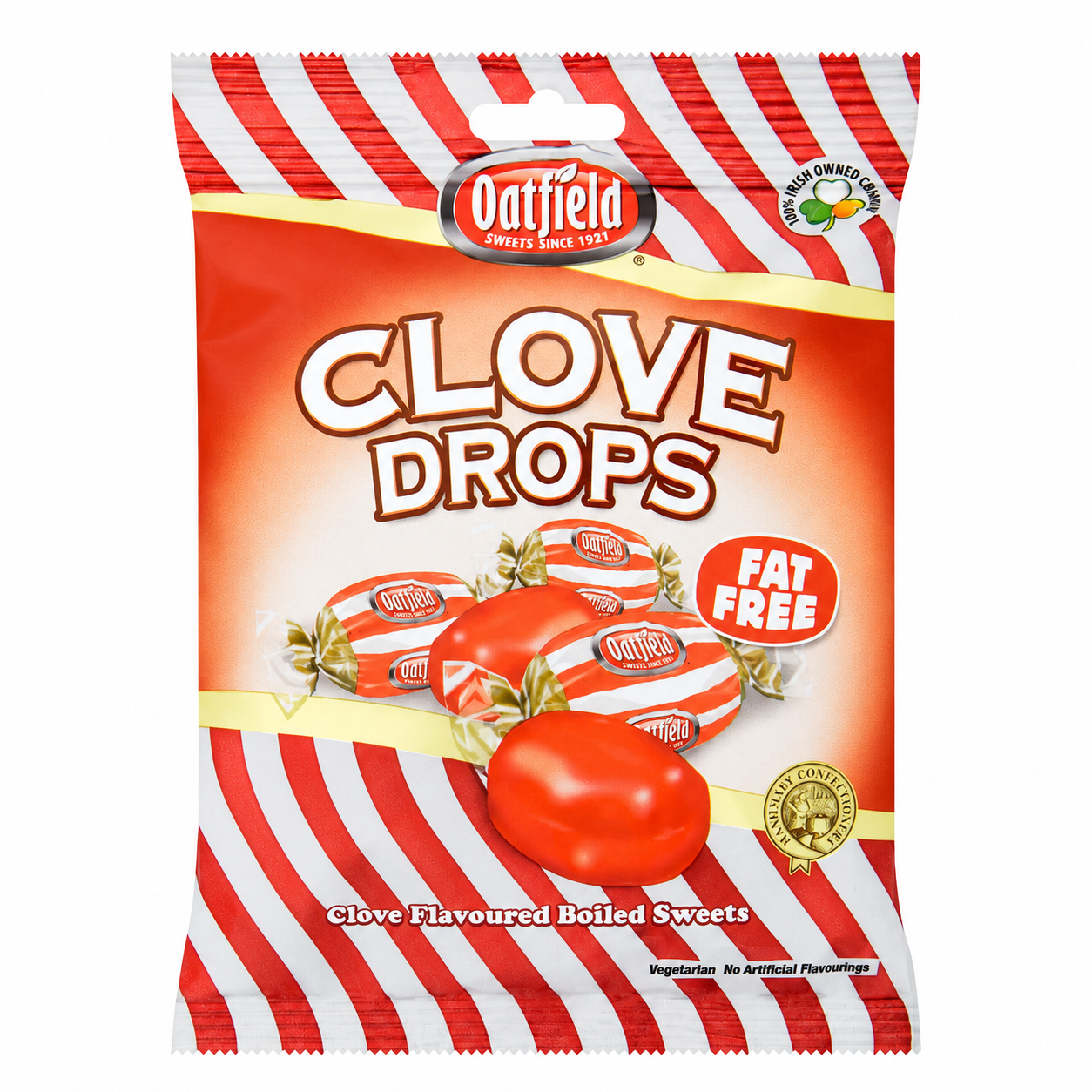 Oatfield Clove Drops Hard Candy Bag 5.29 oz Oatfield